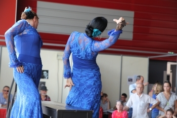 Les danseuses de l'association Raïces Flamencas ont elles aussi fait une démonstration de leur discipline.