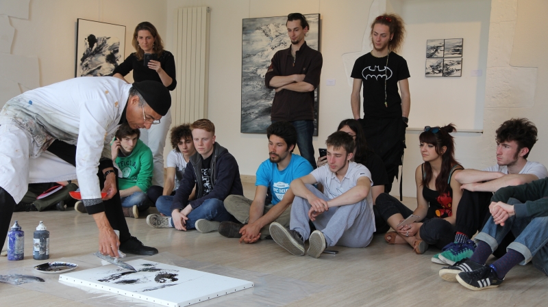 Soirée Expoésie avec Mustapha Belkouch aujourd'hui à 18h30