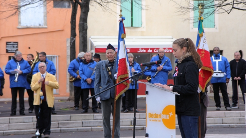 Commémoration du&nbsp;11 novembre&nbsp;:  les&nbsp;jeunes perpétuent le&nbsp;devoir de&nbsp;mémoire