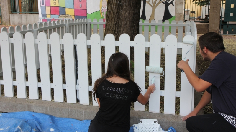 Une dizaine de&nbsp;jeunes Bédariciens participe à un&nbsp;chantier bénévole