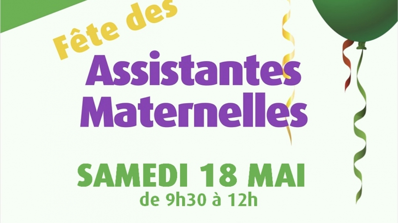 FÊTE DES ASSISTANTE MATERNELLES