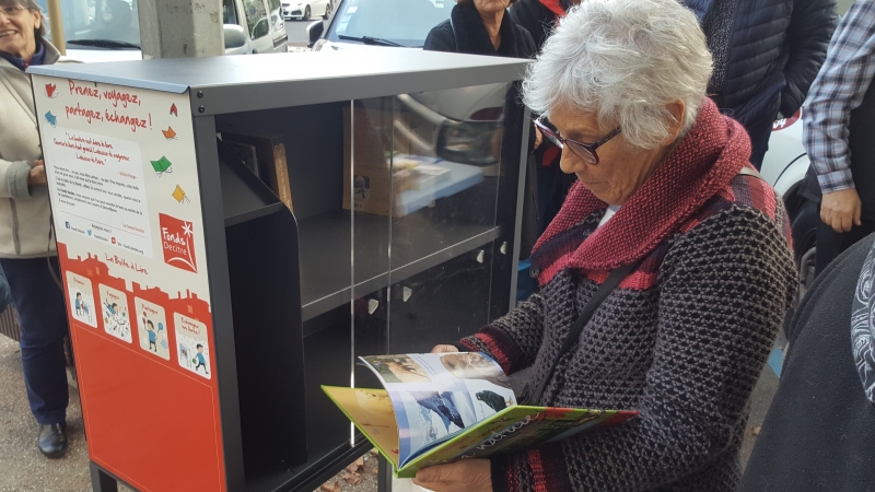 DES BOÎTES À LIRE POUR PARTAGER LA LECTURE