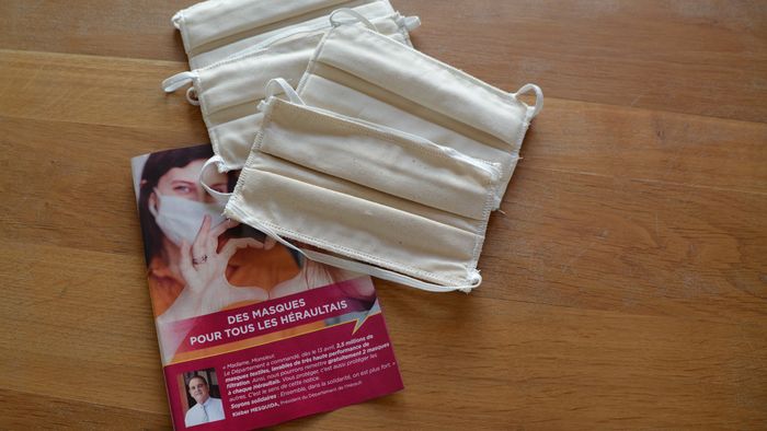 Distribution de masques tissus à la population mardi 26 mai de 8h à 18h