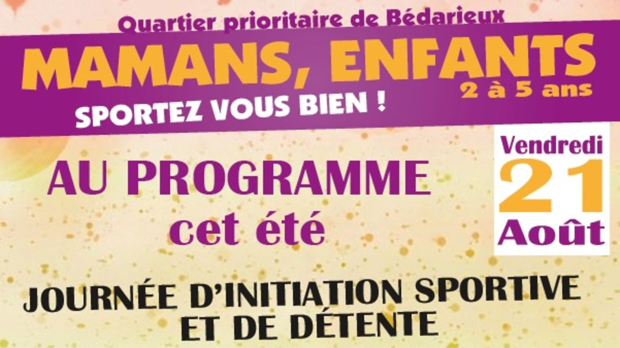 MAMANS, ENFANTS, SPORTEZ-VOUS BIEN