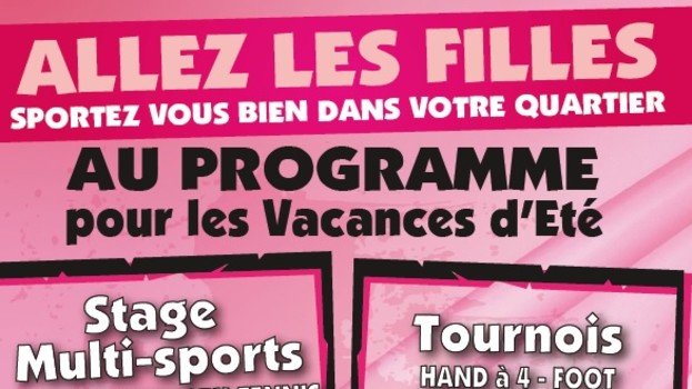 « ALLEZ LES FILLES SPORTEZ-VOUS BIEN DANS VOTRE QUARTIER»