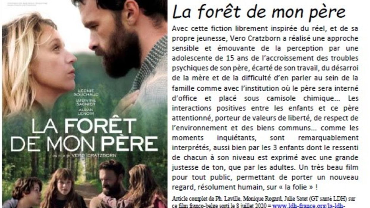 PROJECTION DÉBAT : LA FORÊT DE MON PÈRE