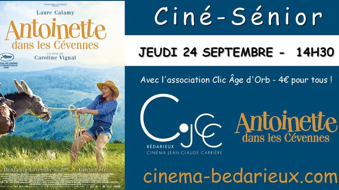 CINE-SENIOR AVEC ANTOINETTE DANS LES CEVENNES