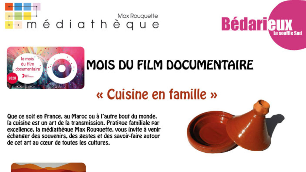 Le mois du film documentaire à la médiathèque