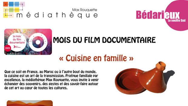Le mois du film documentaire à la médiathèque