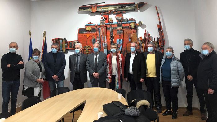 Le sénateur Christian Bilhac était à Bédarieux