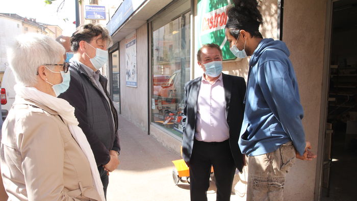LE PRÉSIDENT DE LA CHAMBRE DE MÉTIERS EN VISITE À BÉDARIEUX