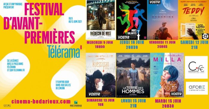 Festival d'avant-premières Télérama