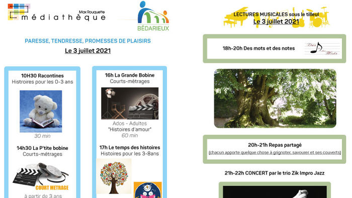 Paresse, tendresse et promesse de plaisirs à la médiathèque Max Rouquette