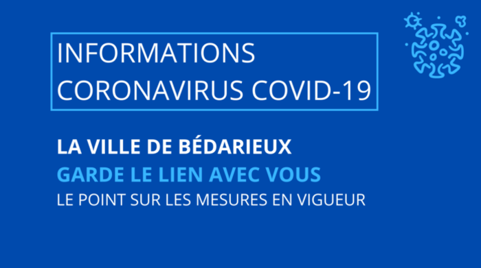 Covid-19&nbsp;:  NOUVELLES MESURES SANITAIRES EN VIGUEUR