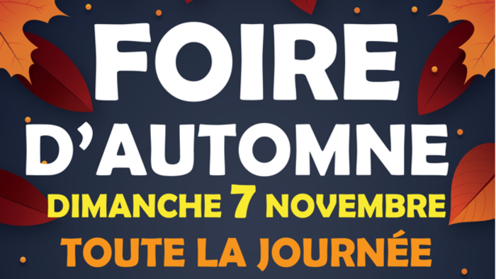 La grande foire d'automne revient à Bédarieux le dimanche 7 novembre 2021 !