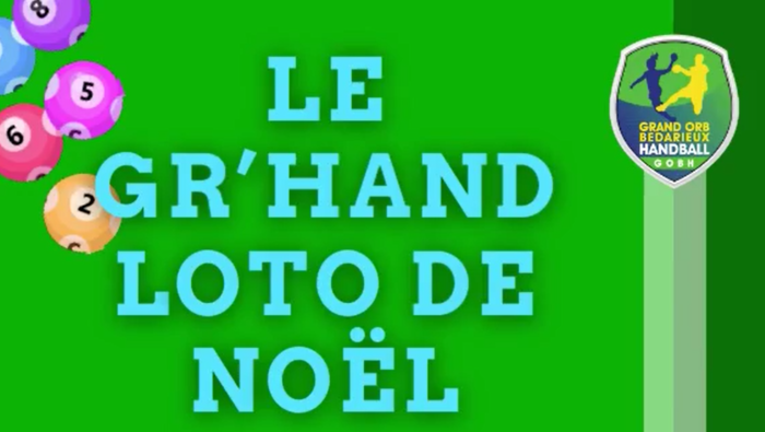 Le Gr'hand loto de Noël