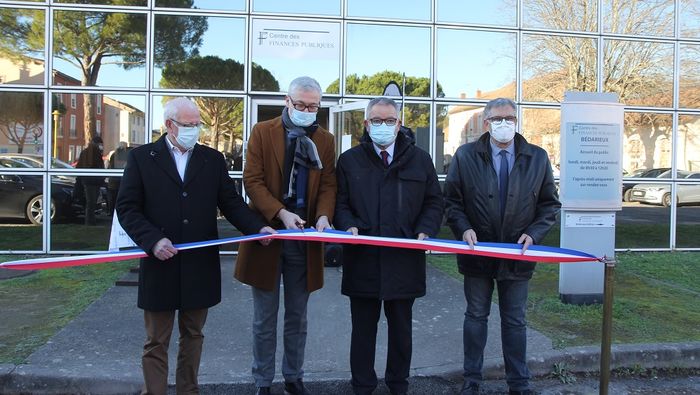 LES NOUVEAUX LOCAUX DU CENTRE DES FINANCES PUBLIQUES INAUGURÉS