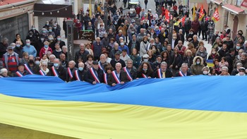 La ville se mobilise pour le peuple ukrainien