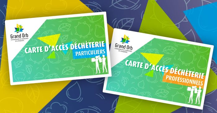 Déchèterie :  Demandez votre carte d’accès