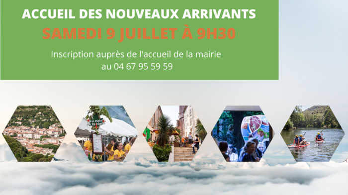 Nouveaux arrivants :  Bienvenue à Bédarieux !