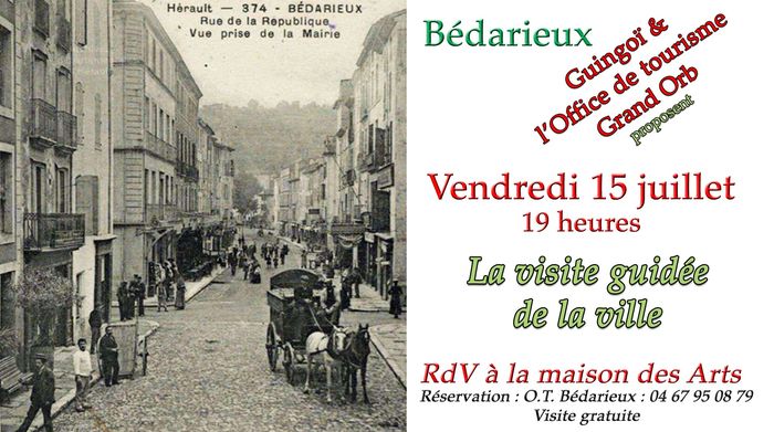 Visite Guidée de Bédarieux