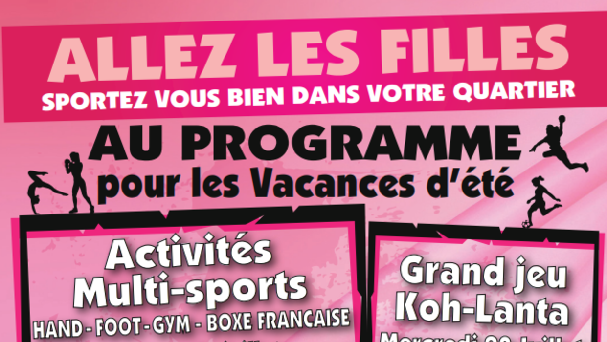 Allez les filles, sportez-vous bien dans votre quartier !