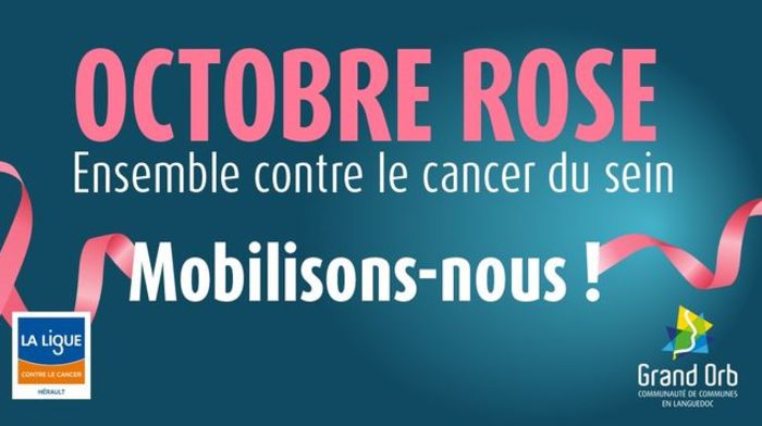 OCTOBRE ROSE : STAND AU PROFIT DE LA LIGUE CONTRE LE CANCER