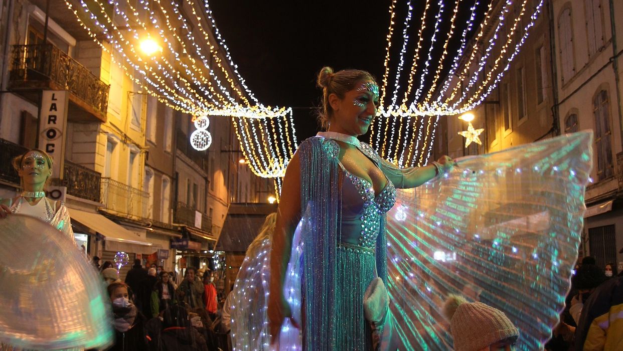 Échassiers lumineux & Danseuses de feu