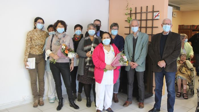 Des vœux pour se retrouver à l’hôpital de Bédarieux