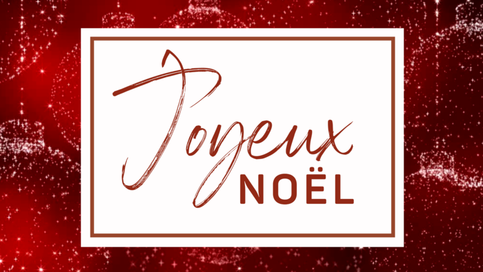 Joyeux Noël !