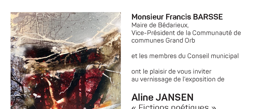 Exposition « Fictions poétiques »