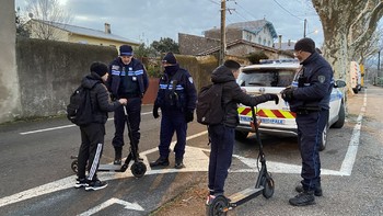 UNE OPÉRATION DE PRÉVENTION POUR LES UTILISATEURS DE TROTTINETTES ÉLECTRIQUES