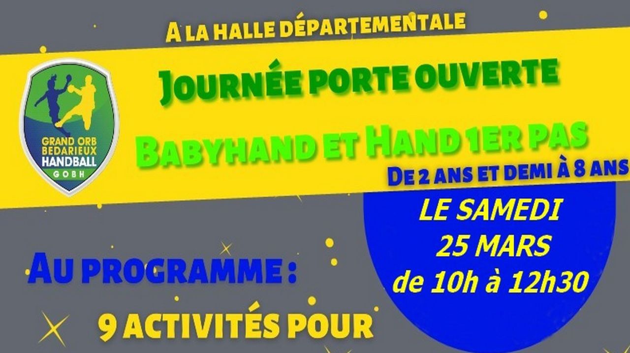 Babyhand et Hand 1er pas | Bedarieux.fr