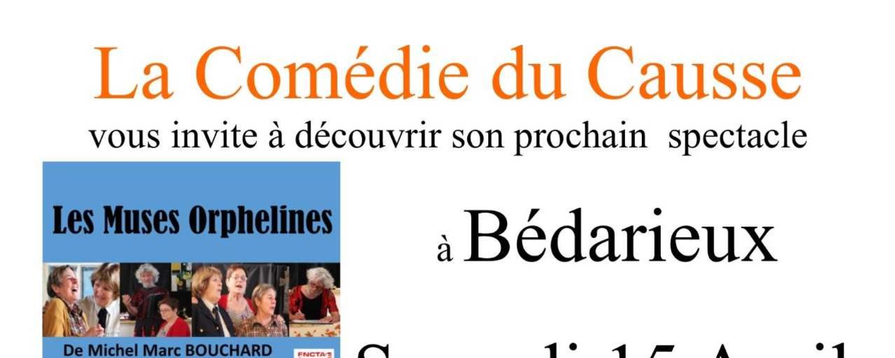 Spectacle « Les Muses Orphelines » Bedarieux.fr