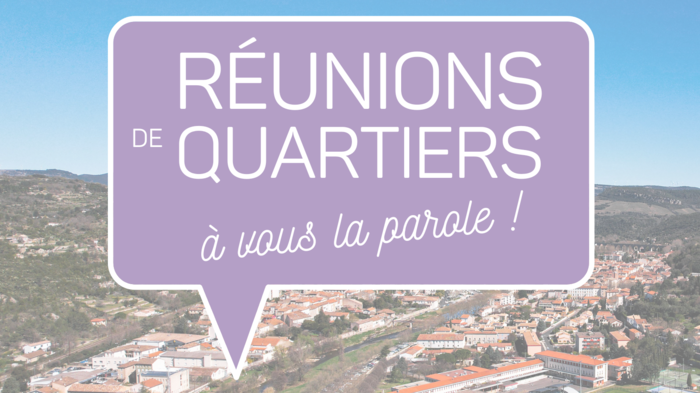 La ville lance la saison des réunions de quartiers https://www.bedarieux.fr/Actualites/La-ville-lance-la-saison-des-reunions-de-quartiers/1/5696.html