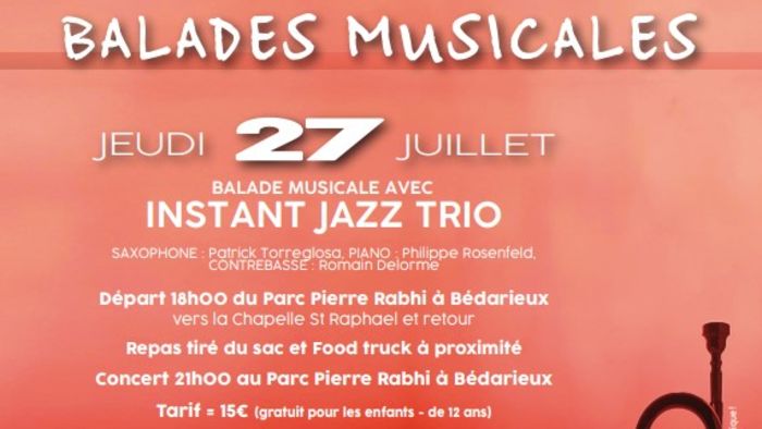Balade musicale avec « Instant Jazz Trio »