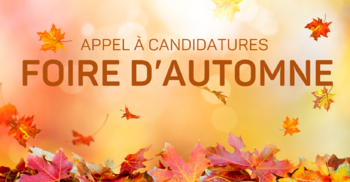 Foire d'automne : Appel à candidatures