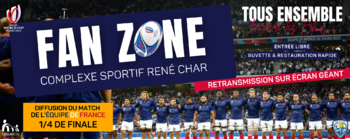 Fan Zone pour la coupe du monde de rugby