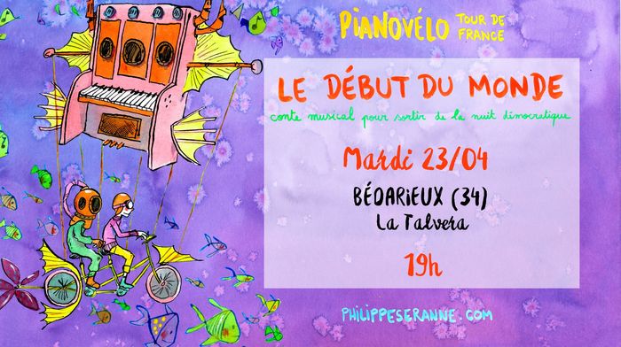 Spectacle piano - vélo