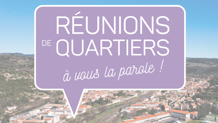 La ville lance une nouvelle édition de ses réunions de quartiers  https://www.bedarieux.fr/Actualites/La-ville-lance-une-nouvelle-edition-de-ses-reunions-de-quartiers-/1/6225.html