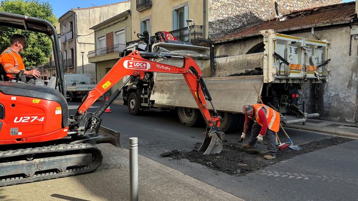 La ville lance une campagne de mise en œuvre d’enrobés
