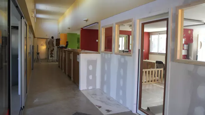 Coup de neuf pour la crèche Nuage et Polochon