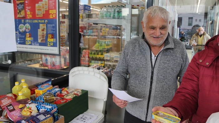 Succès pour la collecte alimentaire
