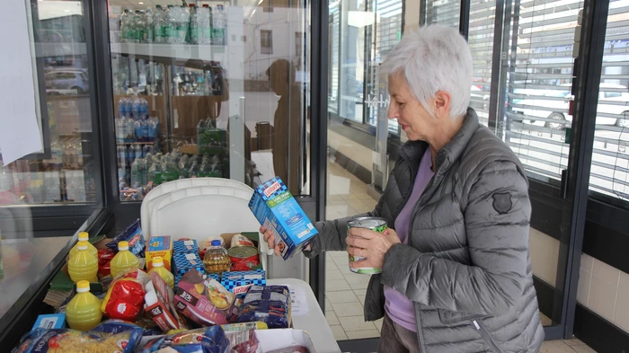 Succès pour la collecte alimentaire