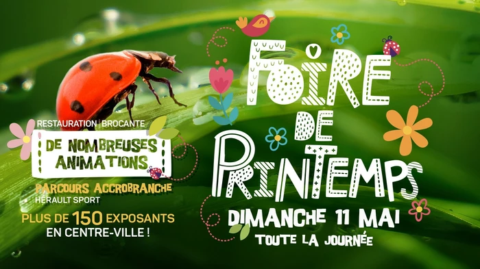 ANNULÉE - Nouvelle édition de la foire de printemps