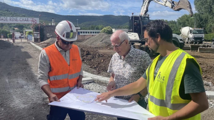 Le parking du stade se refait une beauté