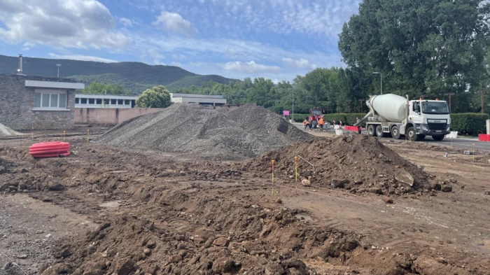 Le parking du stade se refait une beauté