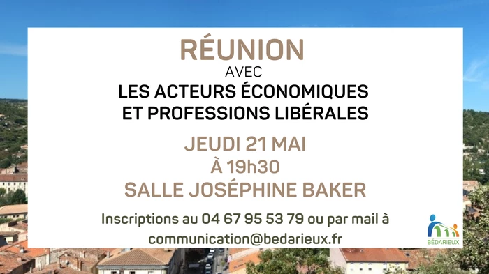 Rencontre avec les acteurs économiques