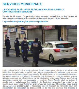 Lettre d'information n°398 - Spéciale Covid-19 - 30 mars 2020