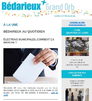 Lettre d'information n°393 - 6 mars 2020